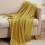 Knitted Acrylic Throw Blanket 50x60 in, Bubble Texture 5