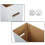 5Pcs Comic Books Storage Boxes With Lids Short Holds 150-175 Stackable Durable Archive Cardboard 5