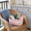 Panier de rangement pliable en osier avec poignées (1 pièce) 4