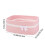 Panier de rangement pliable en osier avec poignées (1 pièce) 3