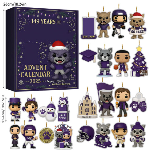 Fodbold Adventskalender24 Dage149-års Jubilæums Ornament 1