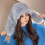 Fluffy Bunny Ears Beanie – Soft Plush, Adjustable, One 2