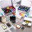 2 PCS Small Storage Box with Lid Rectangular Small Tin Boxes Metal Box with Lid Small Tin Box for Home Storage Silver 6