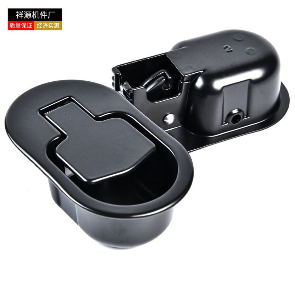 Release Lever For Recliner Chair Black Aluminum Alloy 2Pcs 9170372947522