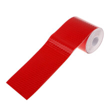 2 inch X 10ft Reflective Tape Warning Stickers - Reflector Tape Waterproof Outdoor, to Choose from, Red
