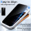 Προστατευτικό οθόνης απορρήτου για iPhone17Pro Max 4