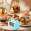 2 Pack Window Cupcake & Takeout Container With Easy Carry Handle Secure Frosting For 2 Cupcakes Or 6