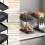 Meltrck Under Sink Storage 2 Pack, 2 Tier Pull Out Cabinet Organizers for Kitchen, Bathroom Organization 4