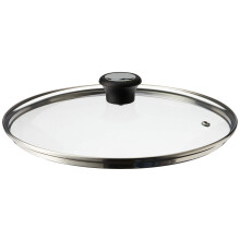 Tefal Compatible Glass Lid, Steam Vent, 28 cm, Transparent, 28097712