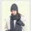 Σετ Κασκόλ και Γαντιών για Γυναικεία Καπέλα Beanie Ζεστά Χειμερινά Γάντι Πλέξιμο 2