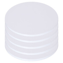 Cake Boards,12 Inch Cake Drum Cake Boards 12 Inch Round - Bend Resistant Multi-Layered Cake Base for Displays 5PCS