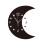 Relógio de parede com fases da lua para decoração de escritório (1 peça) 1