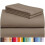 Microfiber Queen Sheet Set Deep Pocket 18 inch 4 pcs 1