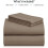 Microfiber Queen Sheet Set Deep Pocket 18 inch 4 pcs 2