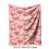 Double-Sided Fleece Throw Blanket Soft Breathable Pink 3