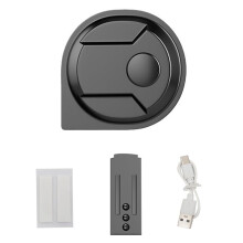 Staubsauger-Staublichter, Klare Anzeige Von Tierstaub, LED-Lampe, Wiederaufladbarer Universal-Staubsaugeraufsatz, Grau