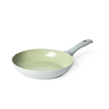 Salter Earth 24cm Frying Pan ? Healthy Ceramic Non-Stick Coating, PFAS-Free Induction Cookware, Small Aluminium Egg Pancake Cooking Skillet, Easy