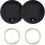 2Pcs Solar Light Replacement Top LED Solar Panel Lantern Lid for Outdoor Hanging Lanterns IP65 Waterproof 1