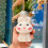 Cute Tiger Rabbit Disposable Cups 350ml or 500ml 2