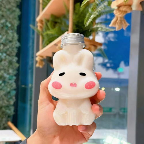 Cute Tiger Rabbit Disposable Cups 350ml or 500ml 1