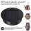 2Pcs Solar Light Replacement Top LED Solar Panel Lantern Lid for Outdoor Hanging Lanterns IP65 Waterproof 6