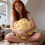 AuroraX Rose-Shaped Yellow Throw Pillow 5