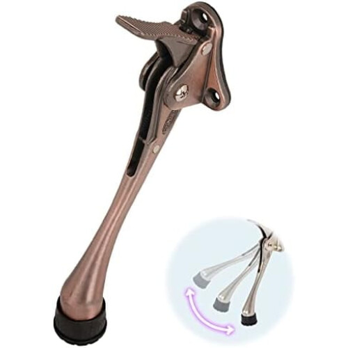 Stoper do drzwi One Touch Kickdown Antique Bronze6 cali
