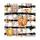 Waterdicht polyester douchegordijn 180x180cm 2