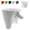 Funil para farinha para batedeira KitchenAid, branco, 1 peça 1