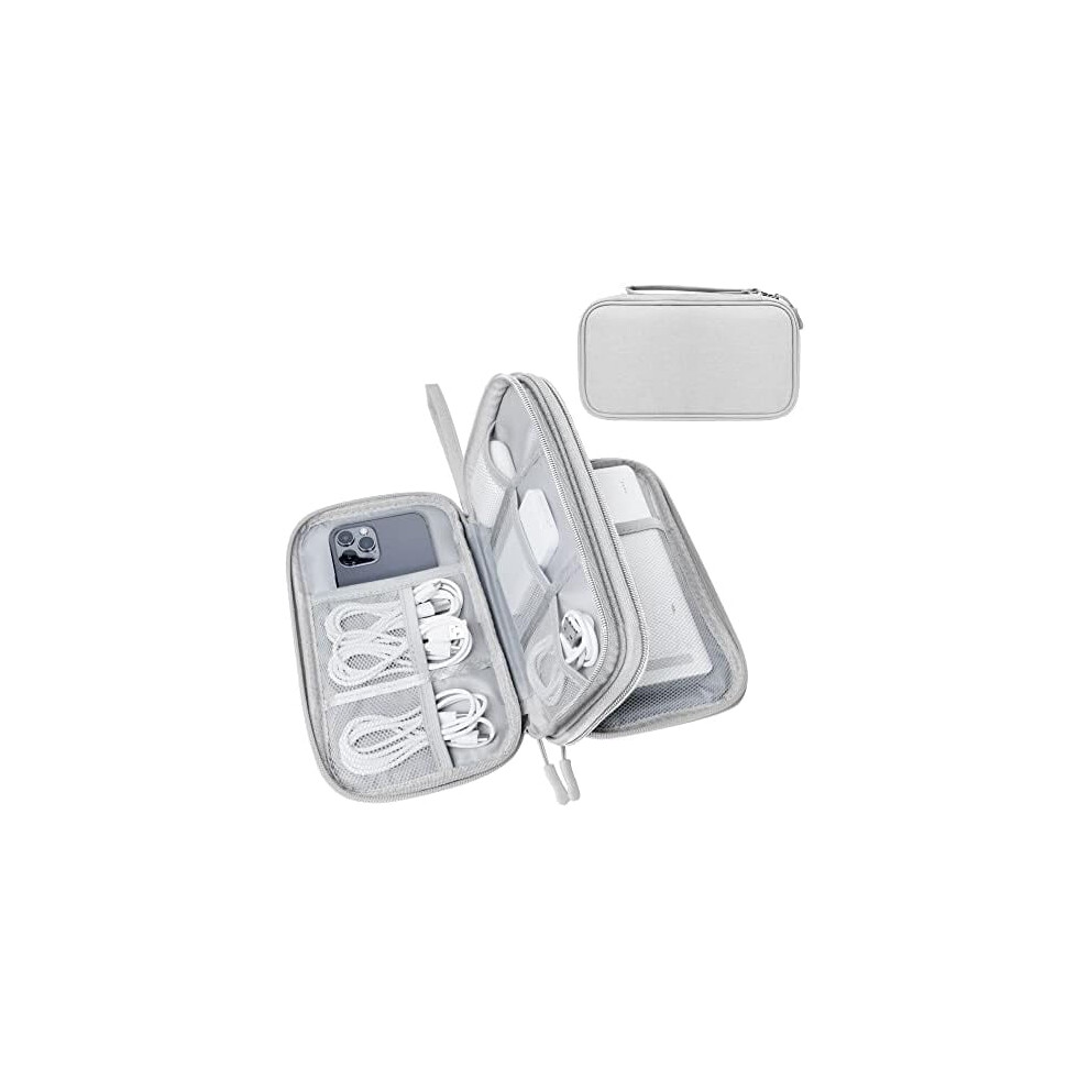 Electronics Organizer Travel Case Waterproof Grey 9377112866512