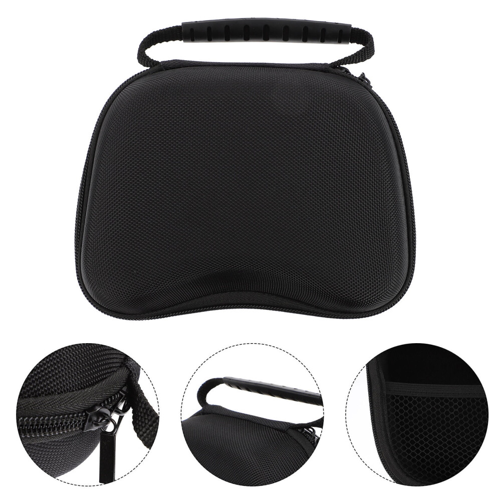 Ounona Portable Game Controller Carrying Case With Elastic Rubber Frame Large Space And Double Zippers Black 9405492769168