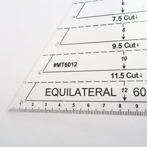 60-Grad-Acryl-Quiltlineal 2