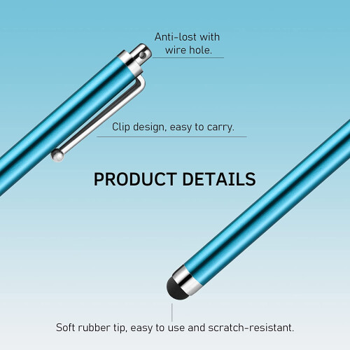 Γραφίδα με κλιπ, συμβατή με iPad και Samsung Galaxy, 10 τεμάχια 1