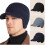 Πλεκτό Καπέλο, Χειμερινό Θερμικό Χοντρό Polar Fleece Χιονοστιβάδα για Άνδρες και 1