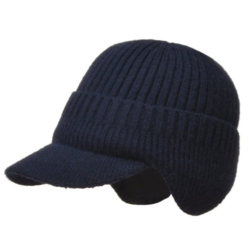 Πλεκτό Καπέλο, Χειμερινό Θερμικό Χοντρό Polar Fleece Χιονοστιβάδα για Άνδρες και 1