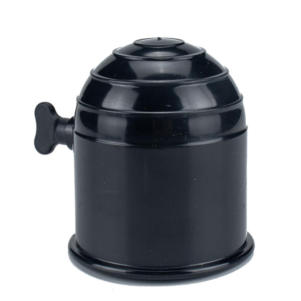 Tow Ball Cover 50Mm Weatherproof Hitch Cap With Screw Lock For Caravan Trailer Truck 9169991198873