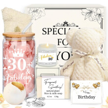 GemsLives 30th Birthday Gifts for Women Her - 30 Year Old Birthday Gifts for Best Friends Female Daughter Sister Her Girlfriend Coworker Bestie Women