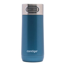 Contigo Luxe Autoseal Travel Mug, Stainless Steel Thermal Mug, Vacuum Flask, Leakproof Tumbler, dishwasher safe, Coffee Mug with BPA Free Easy-Clean