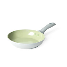 Salter Earth 20cm Frying Pan ? Healthy Ceramic Non-Stick Coating, PFAS-Free Induction Cookware, Small Aluminium Egg Pancake Cooking Skillet, Easy