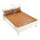 Bamboo Summer Sleeping Mat Cooling Breathable Foldable Bed Pad for Double Bed 1.5x1.95m 1