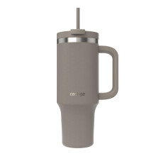 Contigo Streeterville Tumbler 1200 ml with Handle | Stainless Steel Vacuum Insulated Water Bottle with Straw and Lid | Cold for 29 Hours | Travel Mug