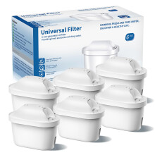 BREOILUTLE Water Filter Cartridges Compatible with Brita? Marella? Jug Kettle, Water Filter Replacement for Brita? Maxtra+? Plus Maxtra Pro? All-in-1
