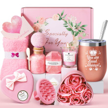 Birthday Gifts for Women, Birthday Presents for Her, Unusual Birthday Hampers Pamper Self Care Gifts Relaxation Bath Sets for Friends, Mum, Wife,
