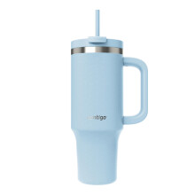 Contigo Tumbler 1200 ml with Handle | Stainless Steel Vacuum Insulated Water Bottle with Straw and Lid | Cold for 29 Hours | Travel Mug | Thermal