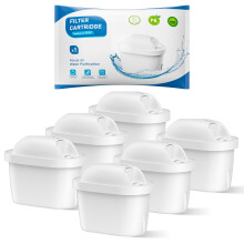 BREAUILL Water Filter Cartridges, Replacement for Brita Maxtra Pro All-in-1, Maxtra+ Plus, Water Filter Compatible with Brita Marella Jug Kettle,