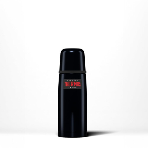 Thermos Thermos Light and Compact Flask, Stainless Steel, Midnight Blue, 350 ml