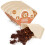 400 Size 4 Coffee Filter Paper Cones, Unbleached by EDESIA ESPRESS 1