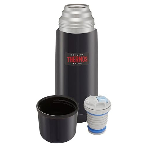Thermos Thermos Light and Compact Flask, Stainless Steel, Midnight Blue, 350 ml 1