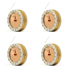 4X RK-87 CáPsula de MicróFono de Condensador de Diafragma de 34 mm CáPsula de MicróFono de NúCleo de Cartucho para GrabacióN Especializada