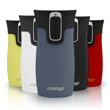 Contigo West Loop Mini Autoseal Travel Mug | Stainless Steel Thermal Mug | Vacuum Flask | Leakproof Tumbler | Coffee to go Mug with BPA Free
